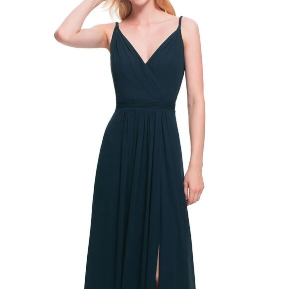 13. Floaty Chiffon Evening Gown By Levkoff. NWOT - Picture 1 of 10